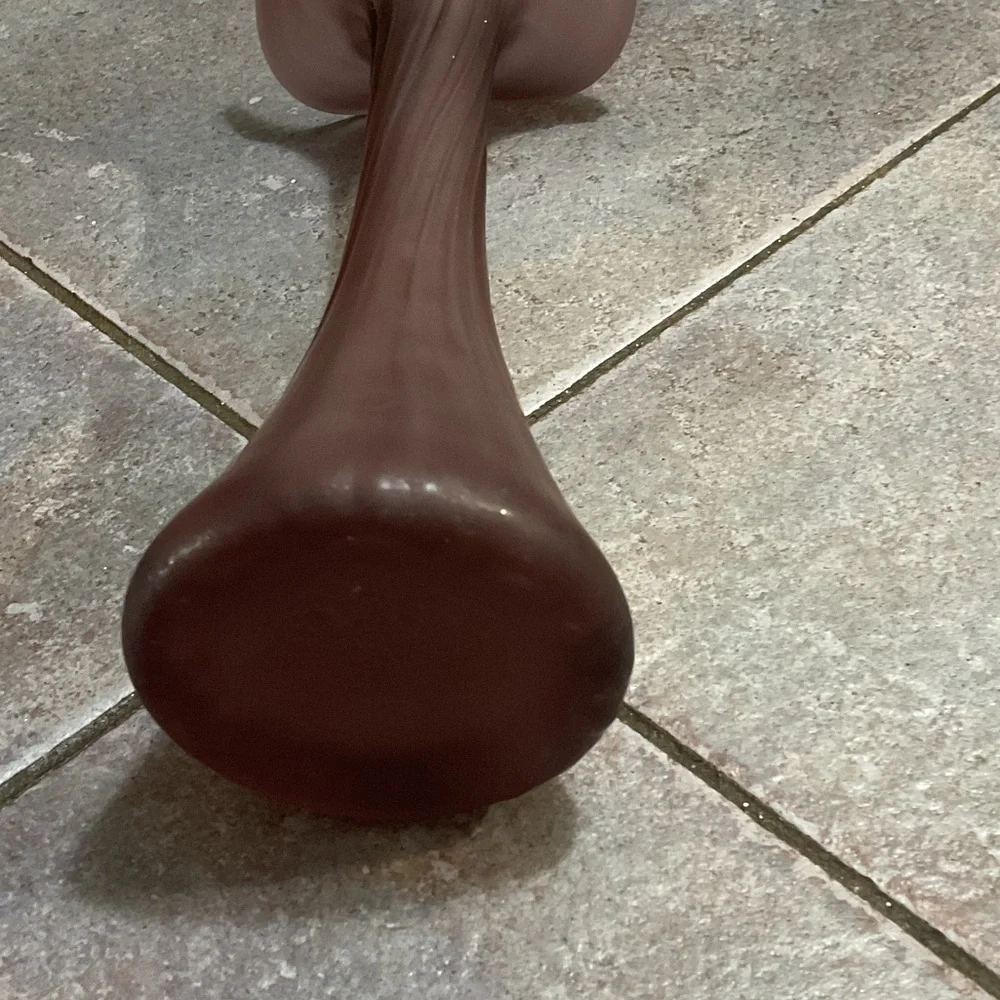Elegant Purple glass vase